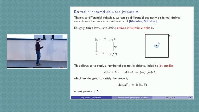 "Derived n-plectic geometry towards non-perturb. BV-BFV quantisation & M-theory", talk by L. Alfons смотреть онлайн