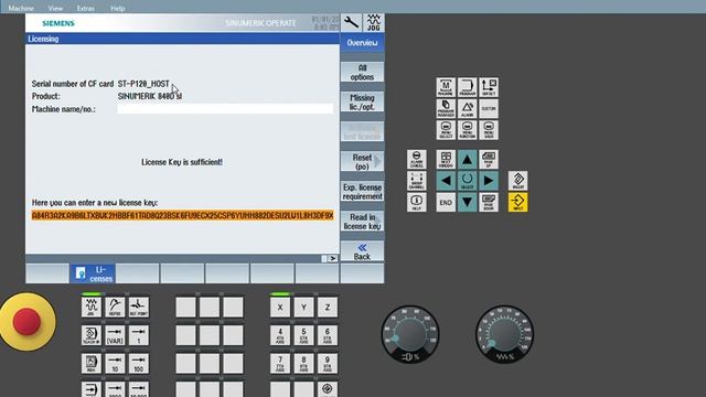 How to activate licensed functions in Siemens CNC . advance license key 🔑in SINUMERIK 828D/ 840 DSL смотреть онлайн