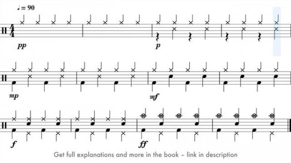 Lesson 15: Dynamics | 50 Drum Lessons For Beginners