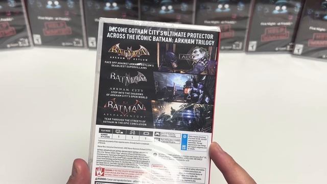 Batman Arkham Trilogy (Nintendo Switch) Unboxing смотреть онлайн