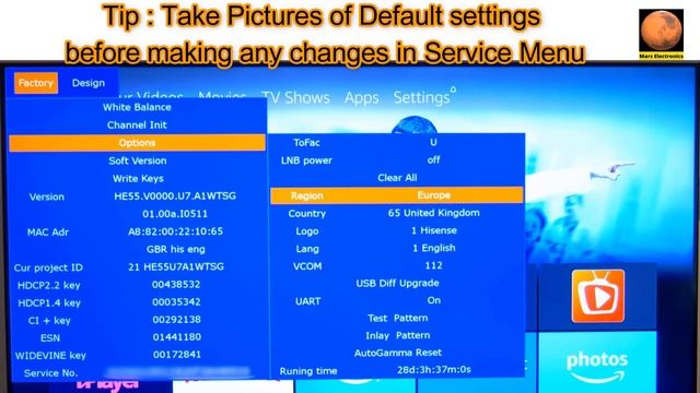 Hisense Led Tv Service Menu Code смотреть онлайн