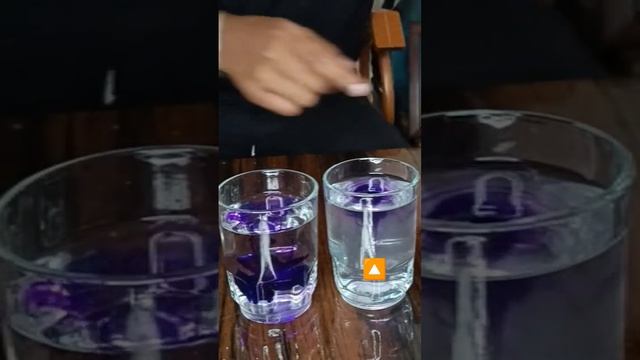 FUSION OF COLOUR IN SALT WATER|DENSITY OF WATER|DIFFUSION|chemistry|physics|EXPERIMENT