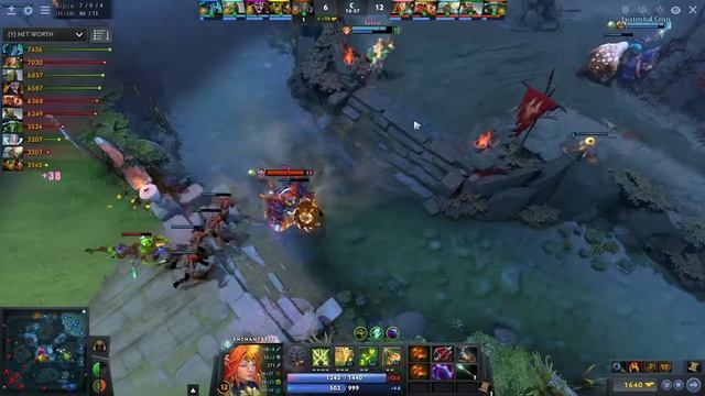 Forev (Rank 17) plays Enchantress Dota 2 Full Game смотреть онлайн