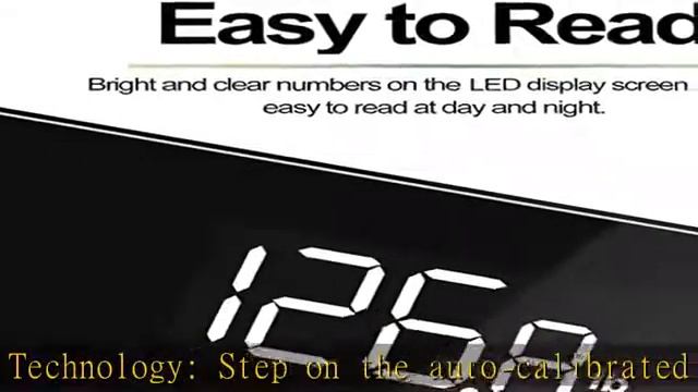 RENPHO Digital Bathroom Scale, Highly Accurate Body Weight Scale with Lighted LED Display, Round Co смотреть онлайн