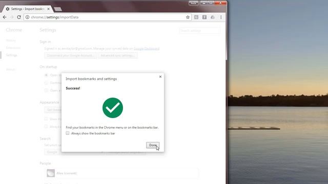 Import Bookmarks into Chrome смотреть онлайн