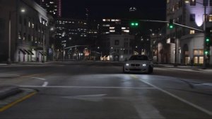 GTA V BMW M5 E60 Night Drive Through Downtown LS | 🇺🇸🇦🇲