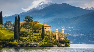 СКАЗОЧНЫЕ САДЫ ОЗЕРО КОМО Варенна, Ломбардия, Италия