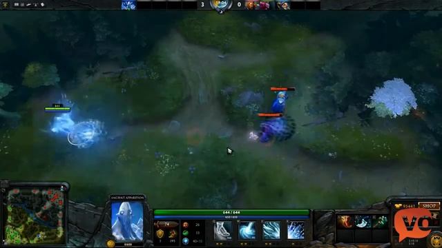 Dota 2 (Ancient Apparition) смотреть онлайн