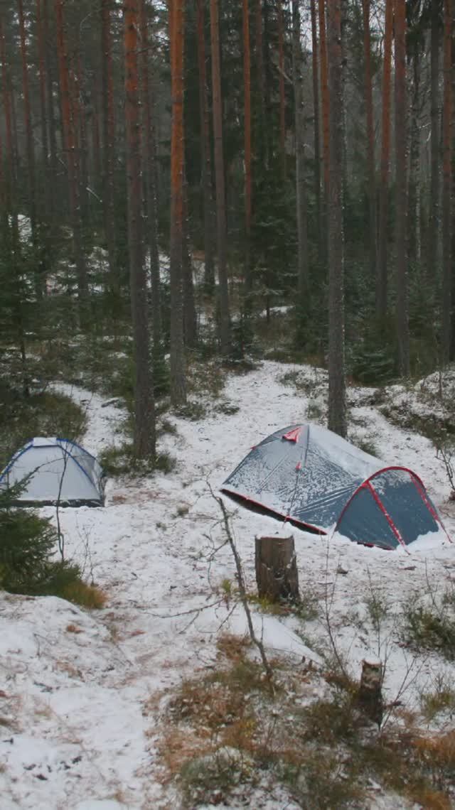Карельский перешеек 2007. Стоянки на Ястребином озере. Ноябрь 2007г.mp4 смотреть онлайн