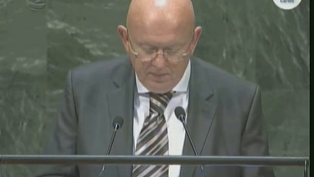 Intervención del representante de Rusia sobre el Bloqueo a Cuba en Asamblea General de la ONU смотреть онлайн