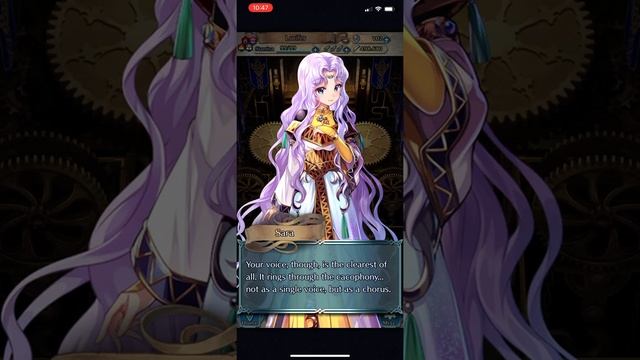 Fire Embelem Heroes - Sara Level 40. смотреть онлайн