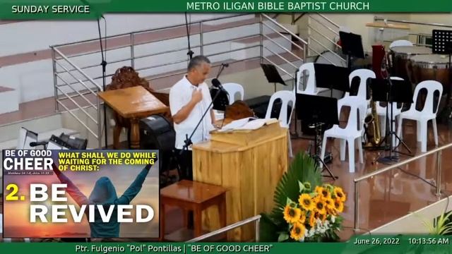 "BE OF GOOD CHEER" | Pastor Pol Pontillas смотреть онлайн