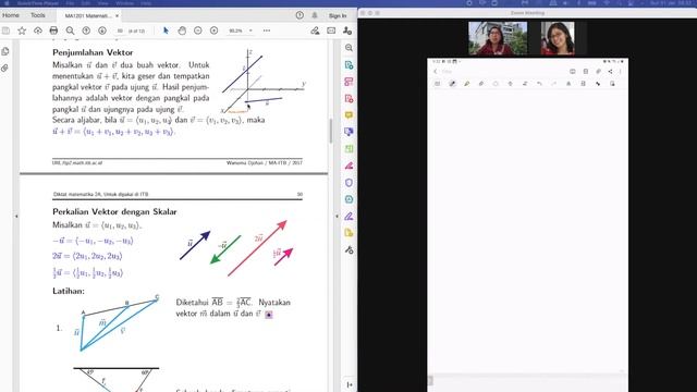 MA1201 Matematika LlA Vektor