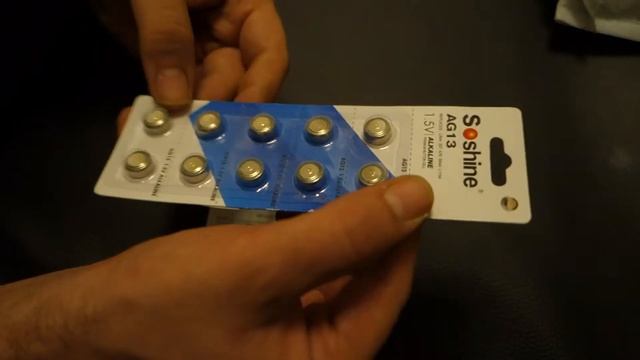 Набор батареек Soshine AG13 Button Cell Battery смотреть онлайн