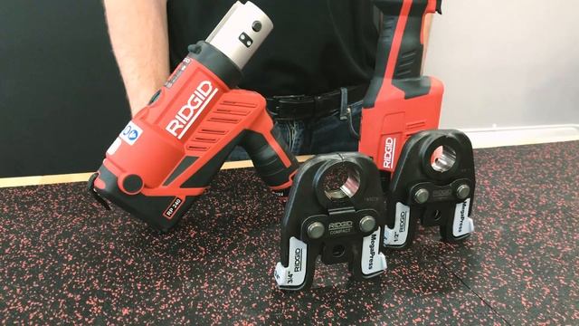 RIDGID Compact MegaPress Jaws смотреть онлайн