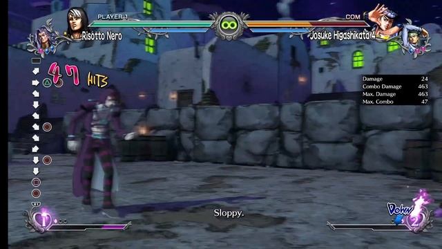 5 optimized Risotto Nero combos | jojo ASBR смотреть онлайн