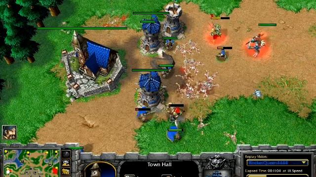 War Craft The Frozen throne 1 vs 1 (solo) (new) (orc vs hum). Part one смотреть онлайн