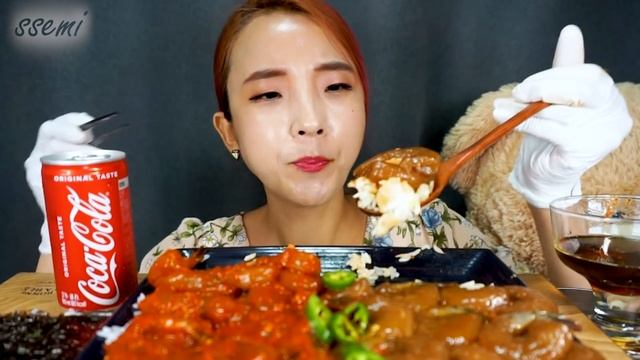 [Mukbang] 🍤간장 깐 새우장+양념 깐 새우장🦐밥도둑 먹방!😋SOY SAUCE MARINATED SHRIMP しょうゆ味付えび Tôm đậu nành ASMR | 쎄미 смотреть онлайн