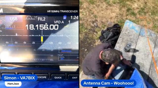 Let's Surf the Grey Line - Craziness Awaits! #pota #hamradio #antenna смотреть онлайн