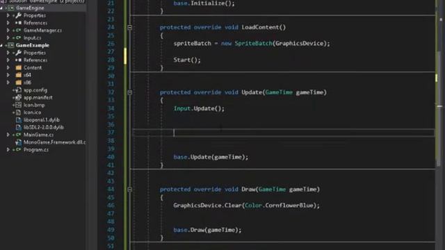 Part 2 - Game Manager | Creating a Game Engine with MonoGame C# смотреть онлайн