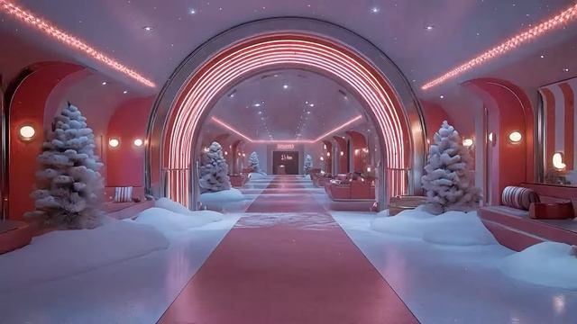 26min of Retro-Future Christmas JAZZ ~ 10 Tracks ｜ Randomized 1960s Sci-Fi AI Video Clips смотреть онлайн