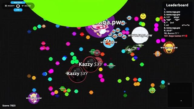 Agar.io Raga Live смотреть онлайн