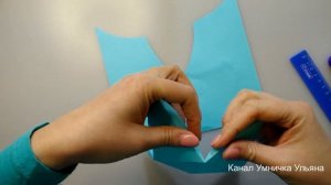 Как красиво упаковать подарок на день рождения своими руками. Упаковка из бумаги - пирамида.