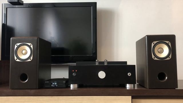 Акустика на FOSTEX FF125N.