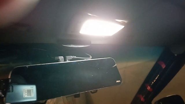Светодиодная плата ПЛ12 в плафоне освещения Дэу Нексия смотреть онлайн