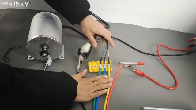 KUNRAY BLDC 3000W 72V Motor kit, 42V-72V 3000W 50A Brushless Controller, Testing смотреть онлайн