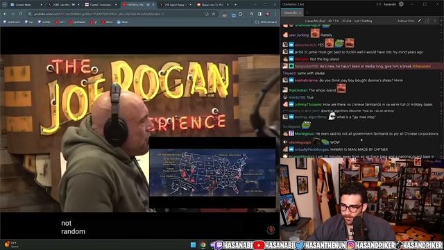 Dr. Phil on China Buying US Farmland | HasanAbi reacts to Joe Rogan смотреть онлайн