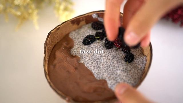 SMOOTHIE BOWL Tarifi 🍓😍 Sağlıklı & Kolay - KARA DUT - MUZ - KAKAO - CHIA Puding FISTIK EZMESI🥜 Asmr смотреть онлайн