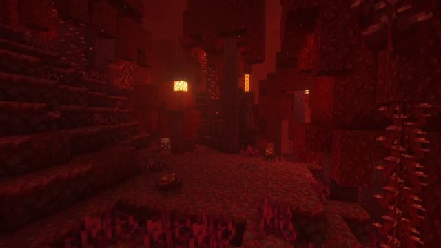 Minecraft Nether Biomes: Crimson Forest Ambiance and Music смотреть онлайн