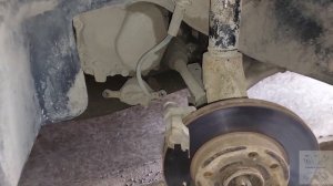 Замена передних стоек и тормозных колодок на Шевроле Ланос.