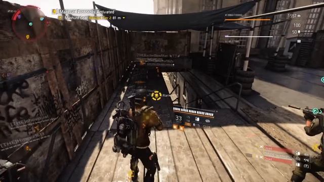 Manhunt 4 Vs 8 The Division 2 DZ