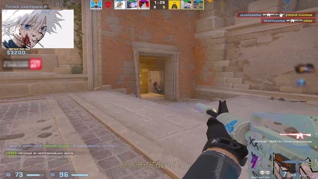SKYWHYWALKER ПОПАЛСЯ С ДРЕЙНЕРАМИ НА FACEIT / СКАЙВАЙВОЛКЕР ИГРАЕТ FACEIT смотреть онлайн