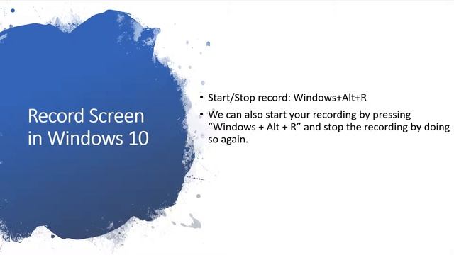 How To Record Screen in Windows 10 смотреть онлайн