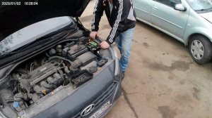 Почему не горит ближний свет Hyundai Solaris