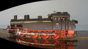 BR 92 739 (DB) H0 Güterzug - Dampflokomotive Baureihe 92 Trix 22509 - Smartrail