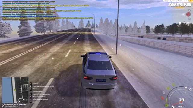 ЧТО ПРОИСХОДИТ ВЕЧЕРОМ на AMAZING RP в GTA CRMP? НОЧНЫЕ ПОГОНИ ПОЛИЦИИ ППС! смотреть онлайн