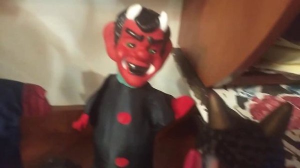 Чёртофилия и череп. Вып.203. Коллекция чертей, кукол рукавичек. Театральные куклы черти. #коллекция