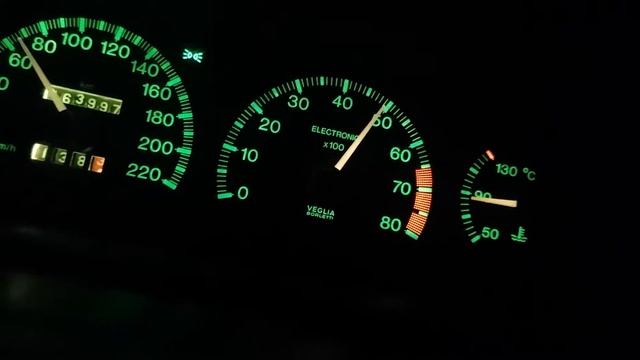 Lancia Delta HPE 1.6 16v 0-100kmh acceleration смотреть онлайн