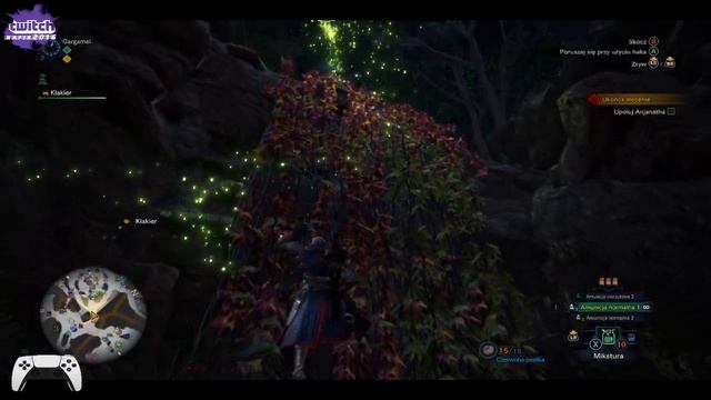 #11. Fabuła Monster Hunter World. Botanik. Nadejście Anjanatha. Modyfikacja broni. смотреть онлайн