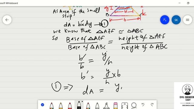 Derivation of Area of a Triangle By integration | Area of a Triangle смотреть онлайн