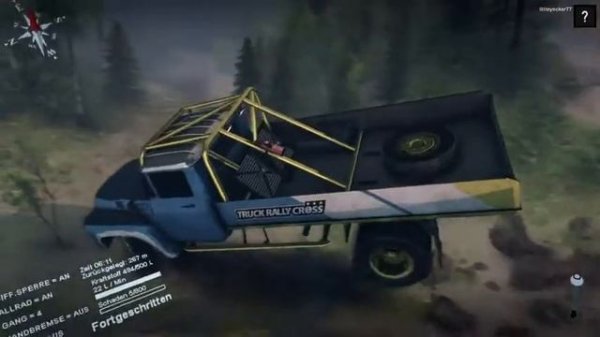 SPIN TIRES ZIL 130 Rally Cross MODTEST on FULL Version + Downloadlink