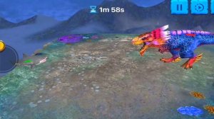 *NEW UPDATE* NEW BOSS UNIT | King Trex vs Megalodon - Animal Revolt Battle Simulator