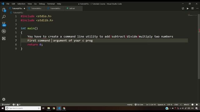 Command Line Calculator In C - Exercise 13: C Tutorial In Hindi #70 смотреть онлайн