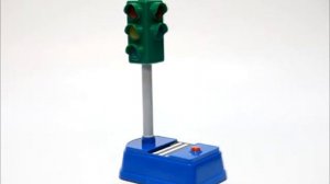 Большой светофор со светом и звуком 21см от Технопарк