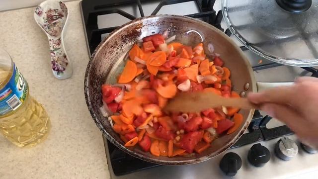 🌶Веганское блюдо: Овощи с фасолью за 20 минут смотреть онлайн