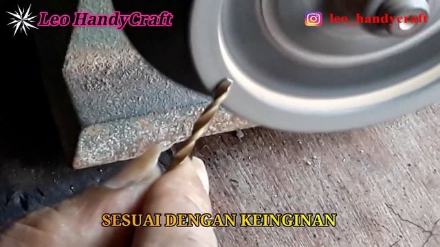 Cara Membuat Mata Bor Ukir Mini Grinder